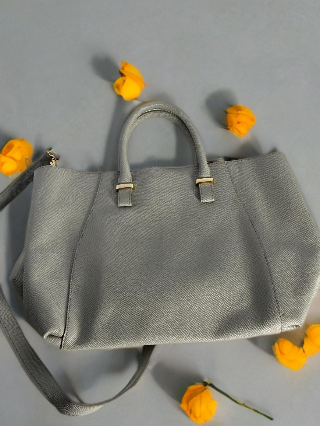 Vintage Gunas Purse Gray – M