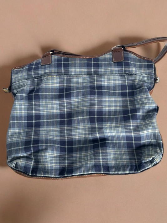 Vintage Chap's Purse Blue – M