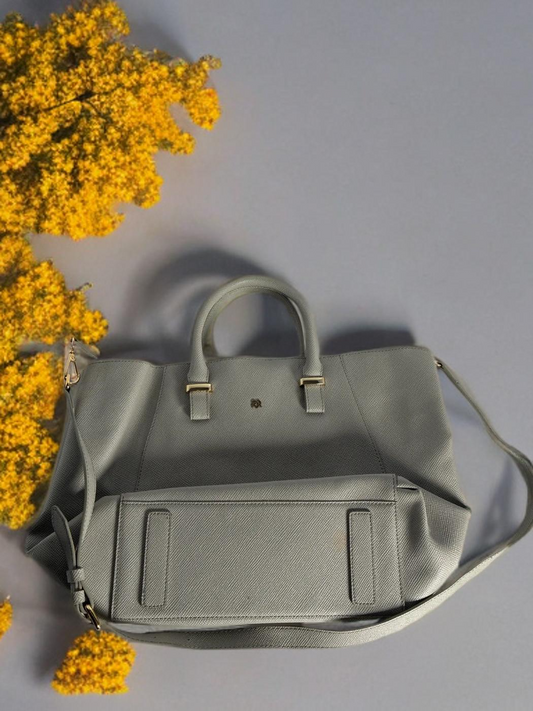 Vintage Gunas Purse Gray – M