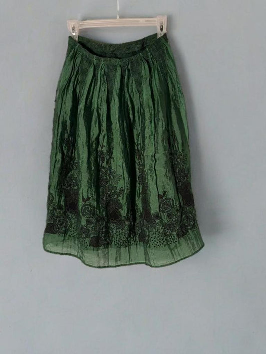 Vintage Green GVS Skirt Size - M Womens